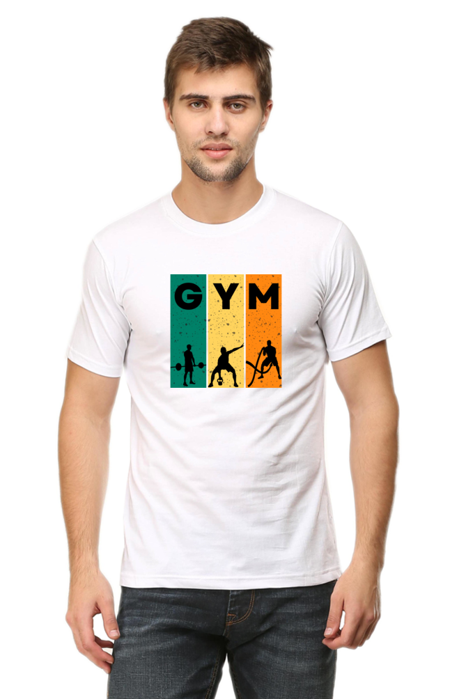 GYM - TrendsOnMove Graphic Printed T-Shirt