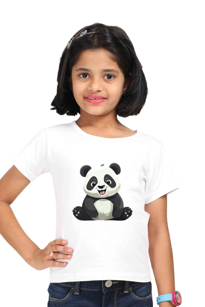 Cute Panda - TrendsOnMove Kids Graphic Printed T-Shirt