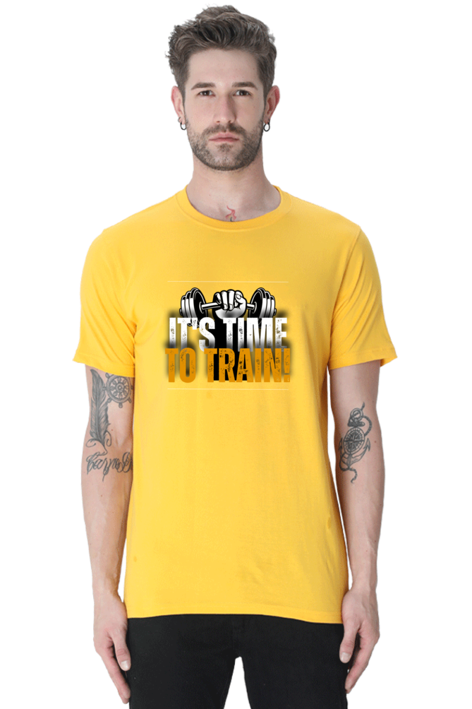 It's Time to Train - TrendsOnMove Graphic Printed T-Shirt