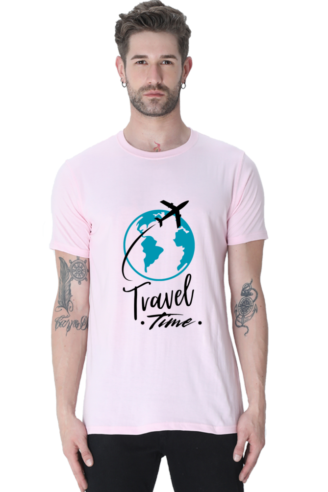 Travel Time - TrendsOnMove Unisex Graphic Printed T-Shirt