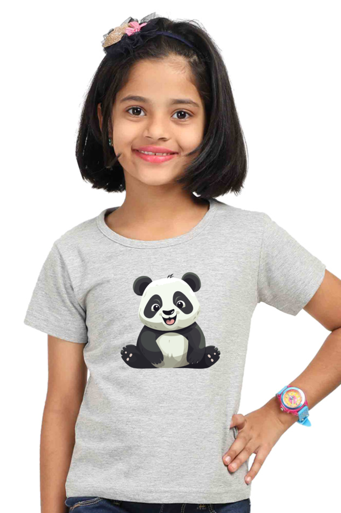 Cute Panda - TrendsOnMove Kids Graphic Printed T-Shirt