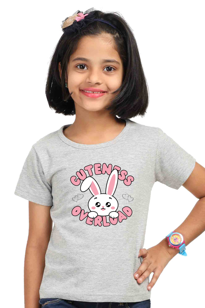 Cuteness Overload - TrendsOnMove Kids Graphic Printed T-Shirt