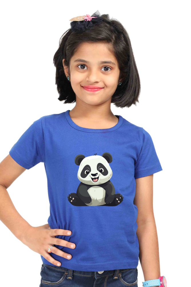 Cute Panda - TrendsOnMove Kids Graphic Printed T-Shirt