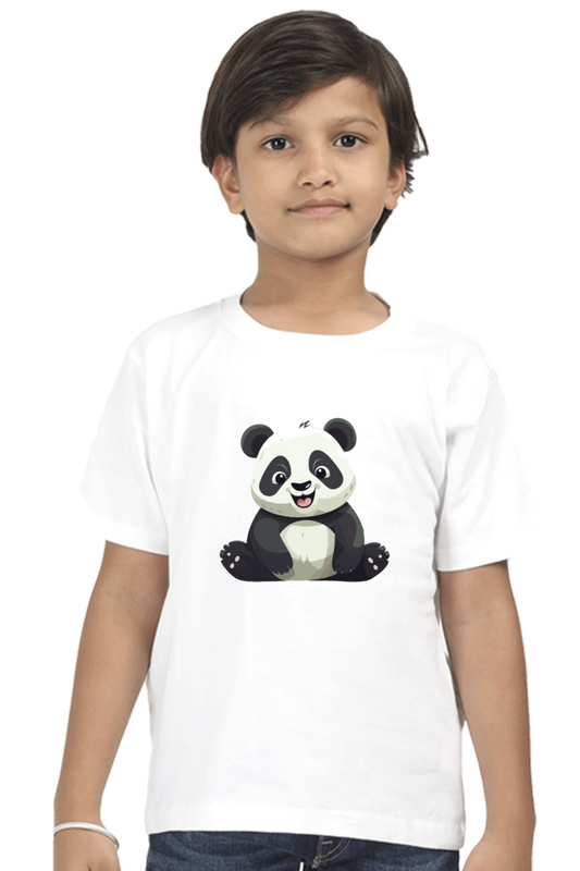 Laughing Panda - TrendsOnMove Unisex Graphic Printed Kids T-Shirt