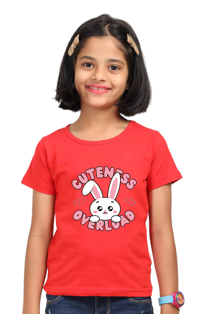Cuteness Overload - TrendsOnMove Kids Graphic Printed T-Shirt