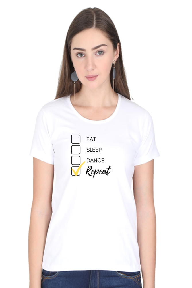 Eat Sleep Dance Repeat - TrendsOnMove Graphic Printed T-Shirt