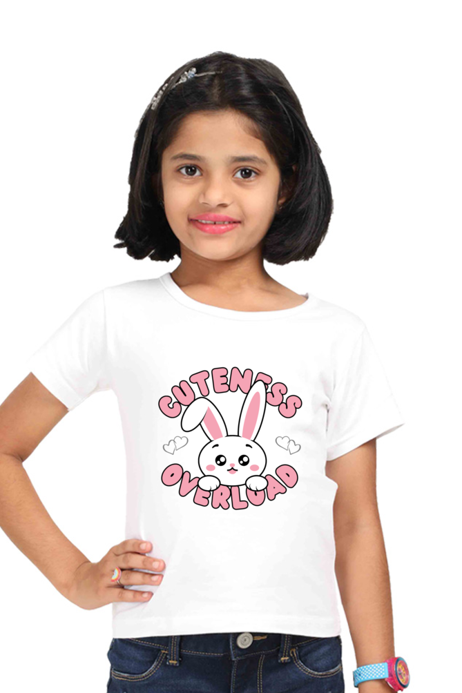 Cuteness Overload - TrendsOnMove Kids Graphic Printed T-Shirt
