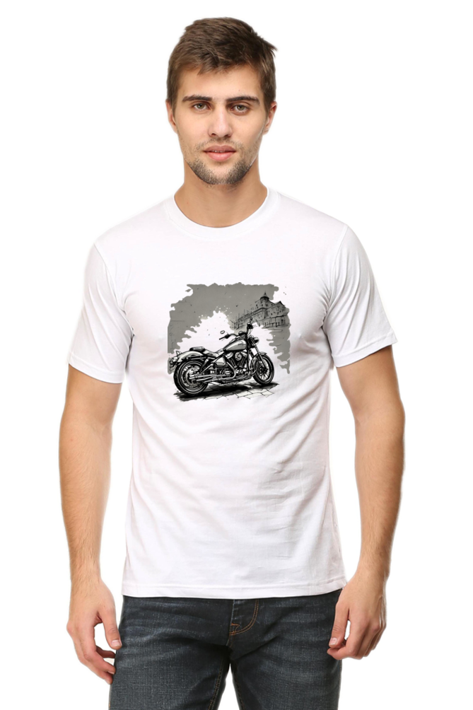 Motorcycle - TrendsOnMove Unisex Graphic Printed T-Shirt