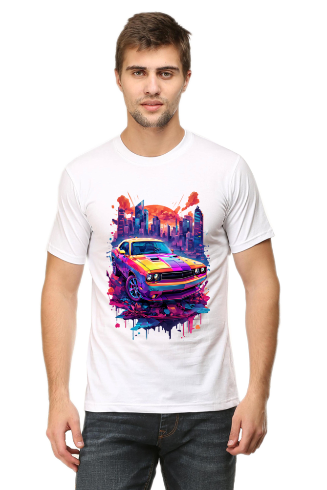 Wroom Wroom - TrendsOnMove Unisex Graphic Printed T-Shirt