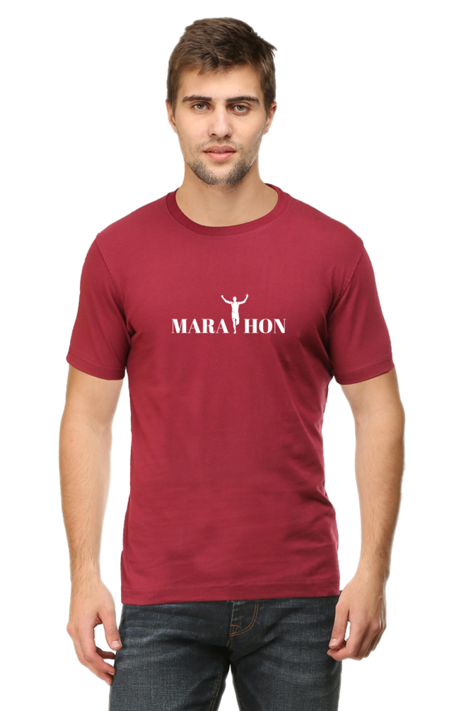 Marathon Runner - TrendsOnMove Unisex Graphic Printed T-Shirt