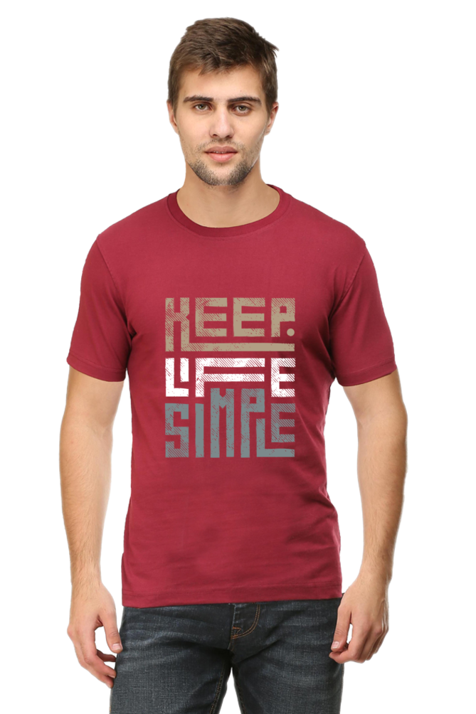 Keep Life Simple - TrendsOnMove Unisex Graphic Printed T-Shirt