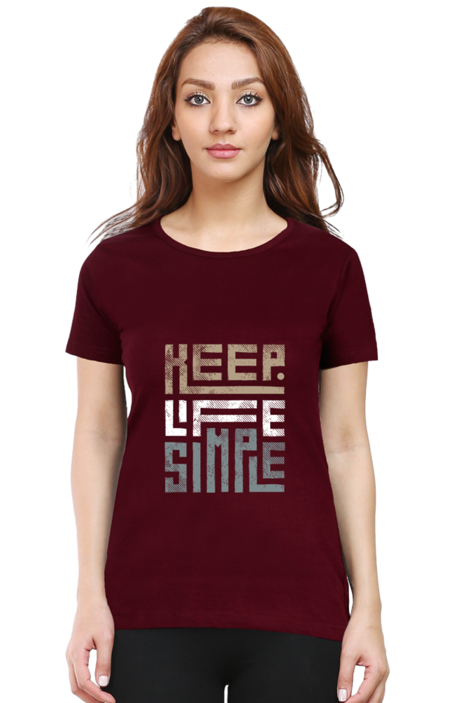 Keep Life Simple - TrendsOnMove Graphic Printed T-Shirt