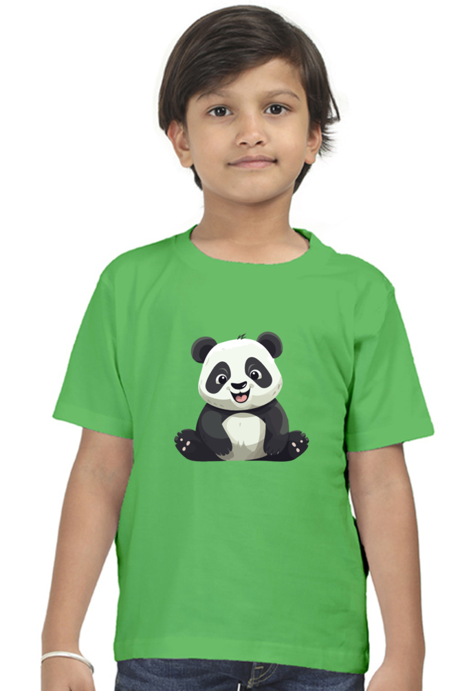 Laughing Panda - TrendsOnMove Unisex Graphic Printed Kids T-Shirt