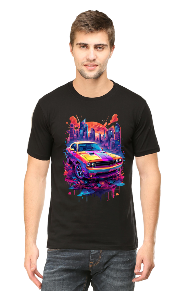 Wroom Wroom - TrendsOnMove Unisex Graphic Printed T-Shirt