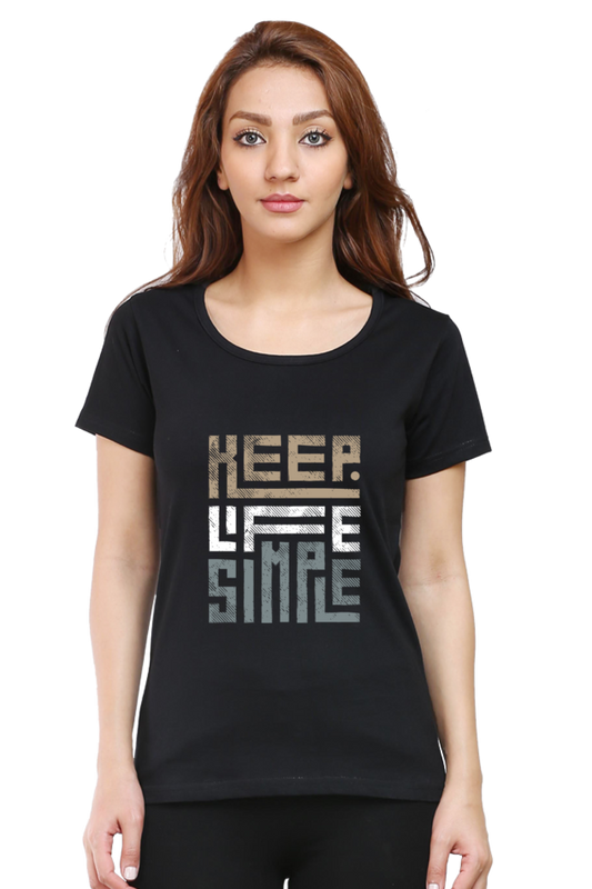 Keep Life Simple - TrendsOnMove Graphic Printed T-Shirt