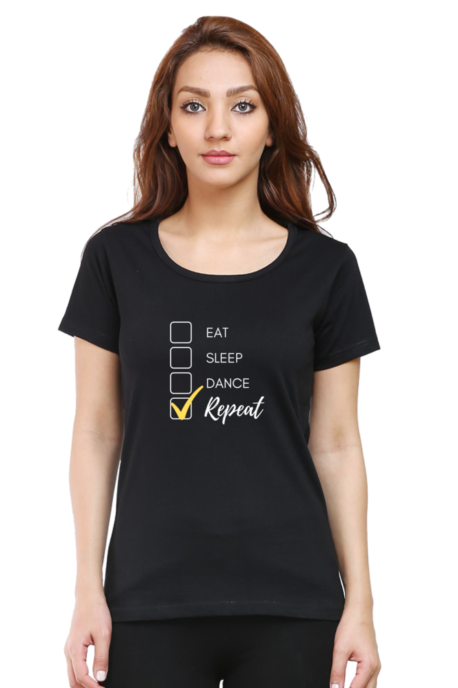 Eat Sleep Dance Repeat - TrendsOnMove Graphic Printed T-Shirt