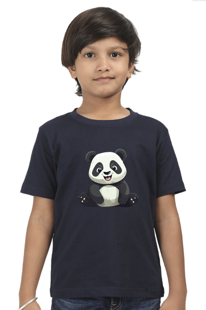 Laughing Panda - TrendsOnMove Unisex Graphic Printed Kids T-Shirt