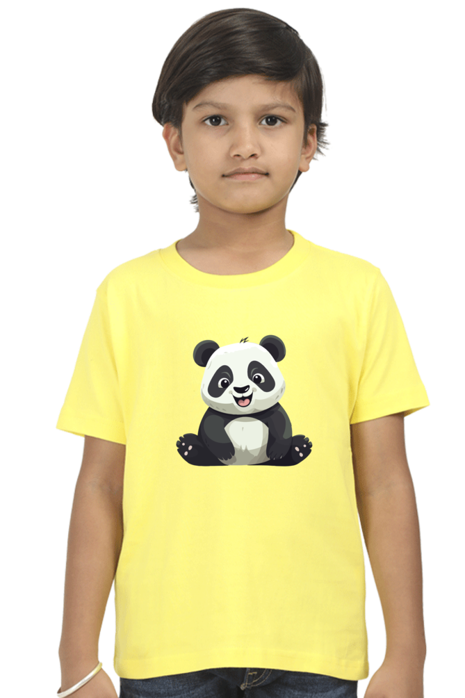 Laughing Panda - TrendsOnMove Unisex Graphic Printed Kids T-Shirt