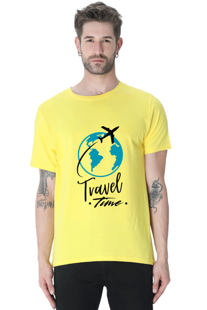 Travel Time - TrendsOnMove Unisex Graphic Printed T-Shirt