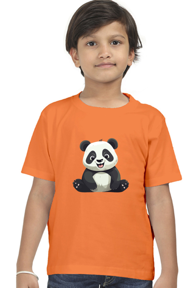 Laughing Panda - TrendsOnMove Unisex Graphic Printed Kids T-Shirt