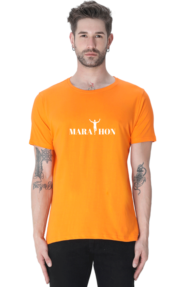 Marathon Runner - TrendsOnMove Unisex Graphic Printed T-Shirt