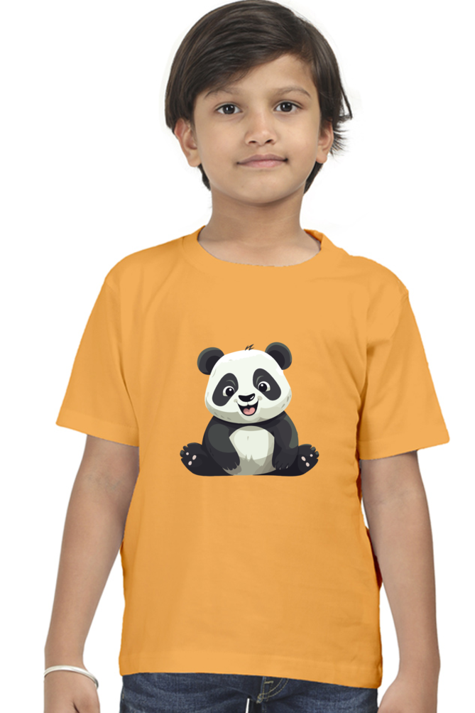 Laughing Panda - TrendsOnMove Unisex Graphic Printed Kids T-Shirt