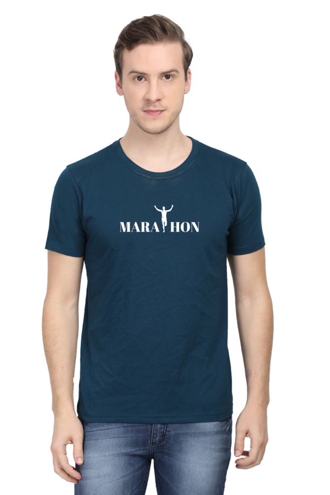 Marathon Runner - TrendsOnMove Unisex Graphic Printed T-Shirt