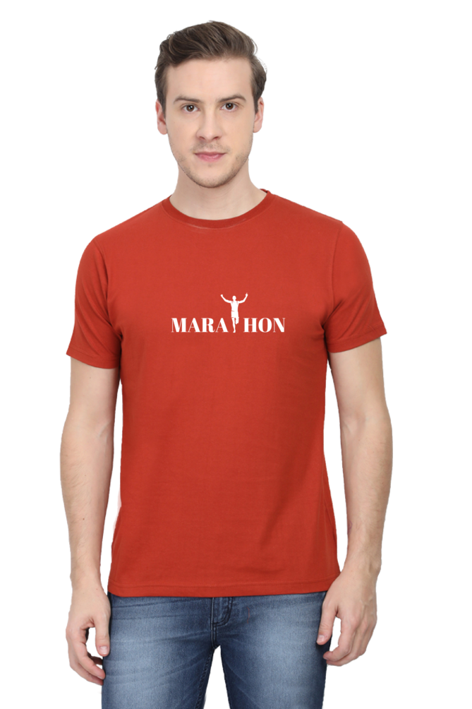 Marathon Runner - TrendsOnMove Unisex Graphic Printed T-Shirt