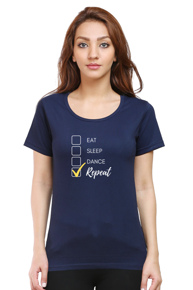 Eat Sleep Dance Repeat - TrendsOnMove Graphic Printed T-Shirt