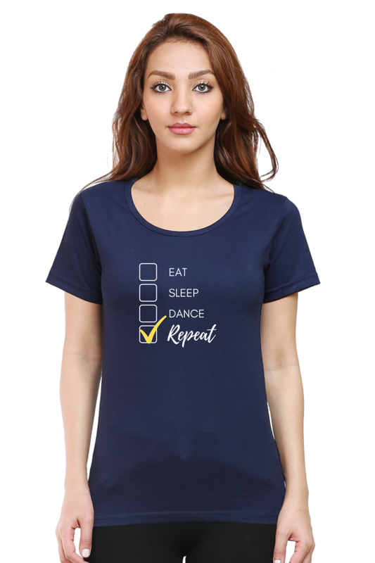 Eat Sleep Dance Repeat - TrendsOnMove Graphic Printed T-Shirt