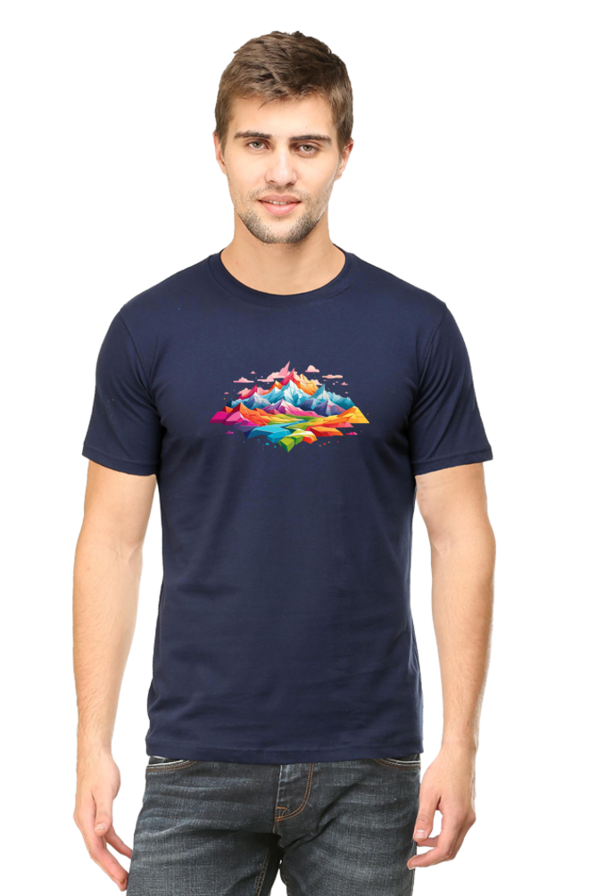 Mountains - TrendsOnMove Unisex Graphic Printed T-Shirt