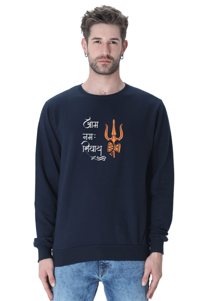 Om Namah Shivay - TrendsOnMove Graphic Printed Sweatshirt