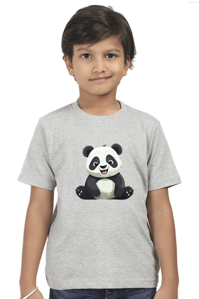 Laughing Panda - TrendsOnMove Unisex Graphic Printed Kids T-Shirt