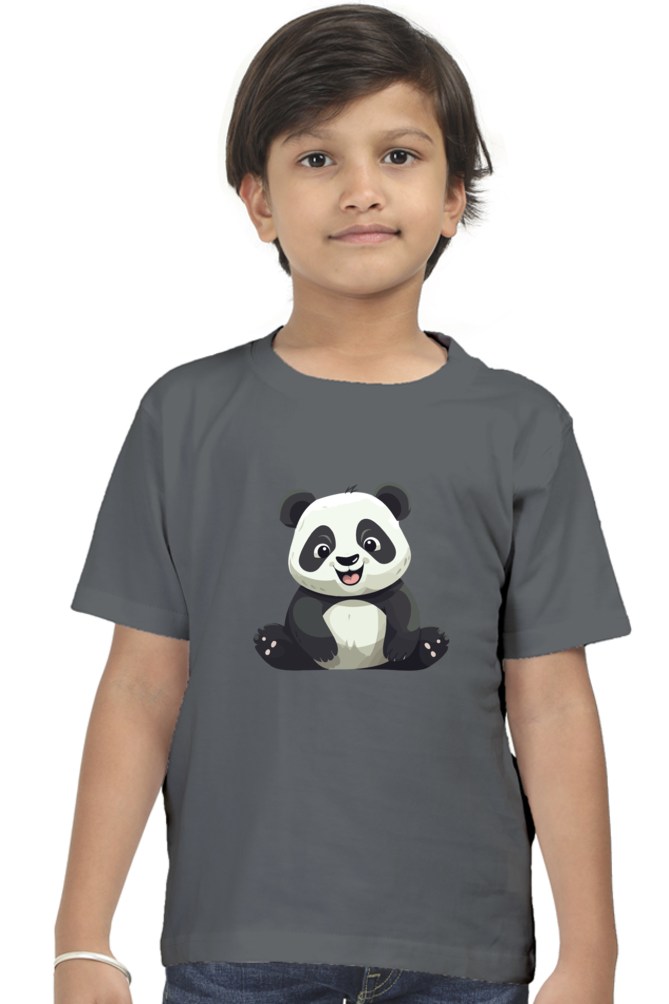 Laughing Panda - TrendsOnMove Unisex Graphic Printed Kids T-Shirt