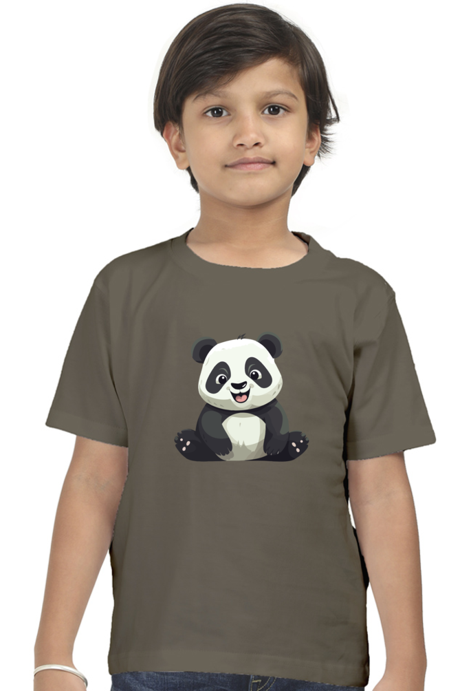 Laughing Panda - TrendsOnMove Unisex Graphic Printed Kids T-Shirt