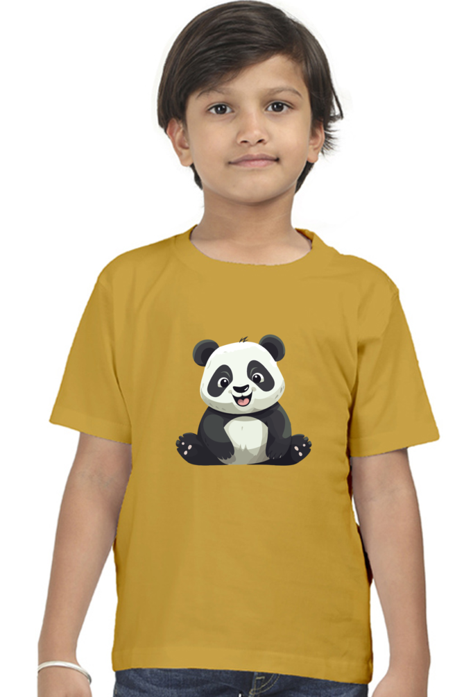 Laughing Panda - TrendsOnMove Unisex Graphic Printed Kids T-Shirt