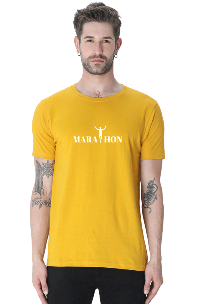 Marathon Runner - TrendsOnMove Unisex Graphic Printed T-Shirt