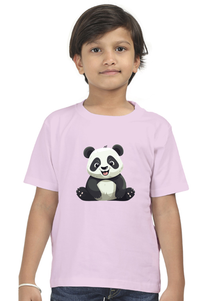 Laughing Panda - TrendsOnMove Unisex Graphic Printed Kids T-Shirt