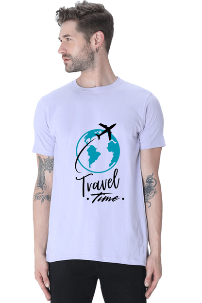 Travel Time - TrendsOnMove Unisex Graphic Printed T-Shirt