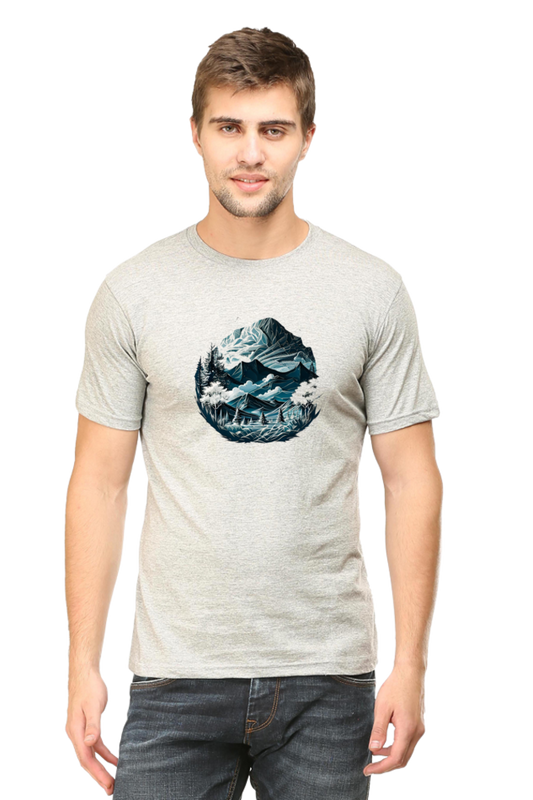 In The Mountains - TrendsOnMove Unisex Graphic Printed T-Shirt