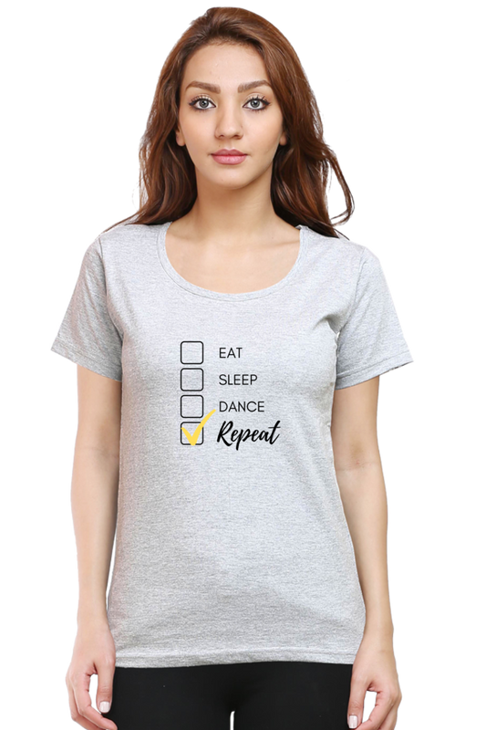 Eat Sleep Dance Repeat - TrendsOnMove Graphic Printed T-Shirt