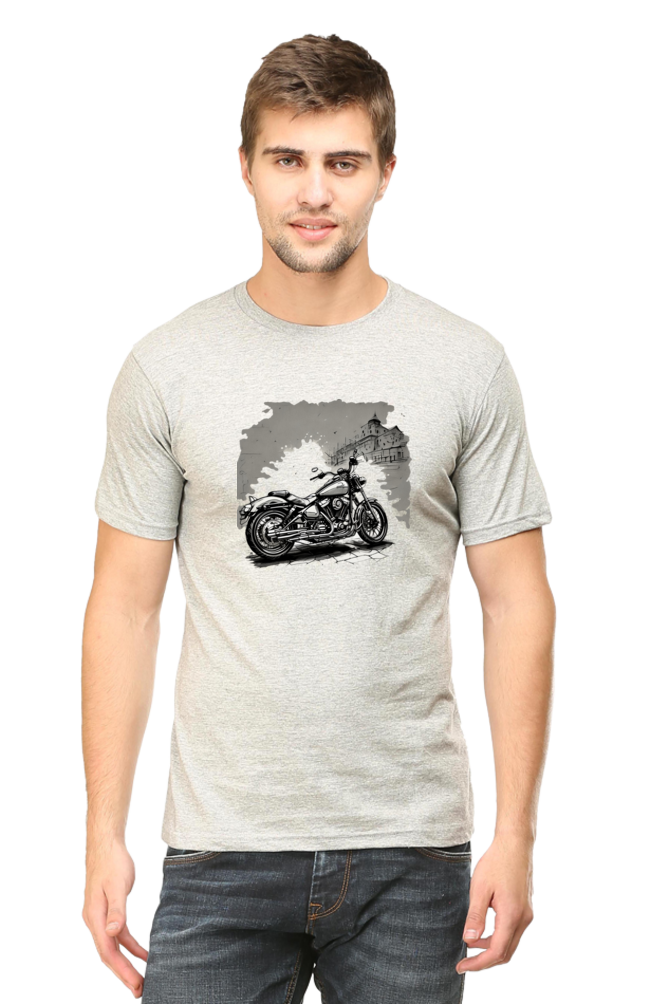 Motorcycle - TrendsOnMove Unisex Graphic Printed T-Shirt