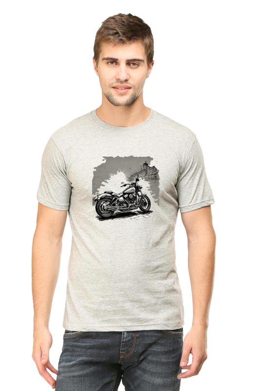 Motorcycle - TrendsOnMove Unisex Graphic Printed T-Shirt