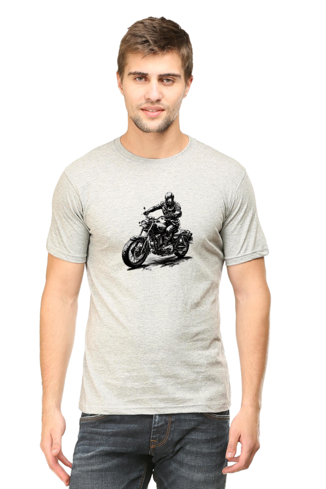 Motorcycle Ride - TrendsOnMove Unisex Graphic Printed T-Shirt