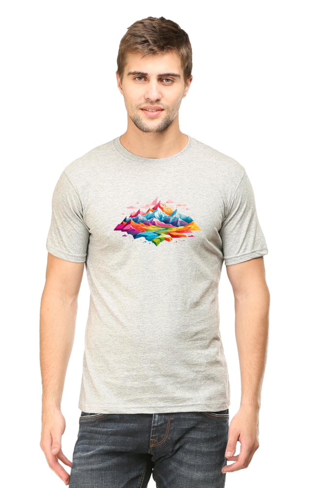 Mountains - TrendsOnMove Unisex Graphic Printed T-Shirt