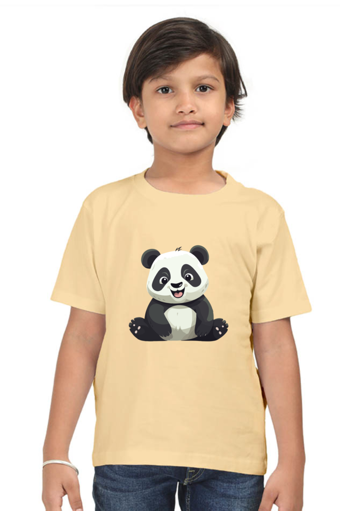 Laughing Panda - TrendsOnMove Unisex Graphic Printed Kids T-Shirt