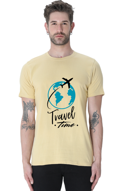Travel Time - TrendsOnMove Unisex Graphic Printed T-Shirt