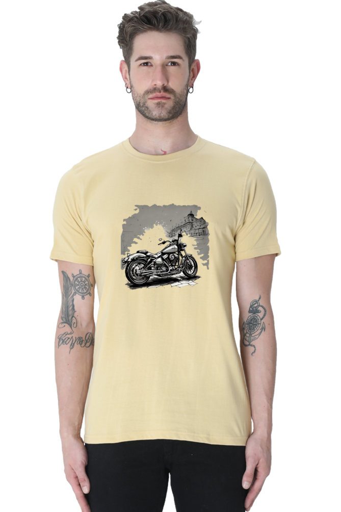 Motorcycle - TrendsOnMove Unisex Graphic Printed T-Shirt