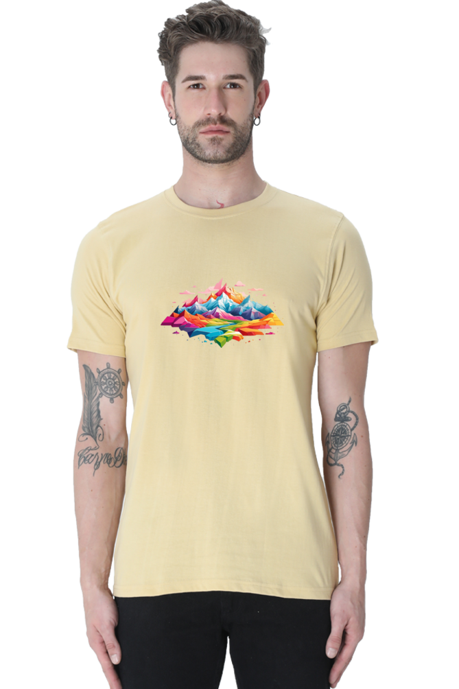 Mountains - TrendsOnMove Unisex Graphic Printed T-Shirt