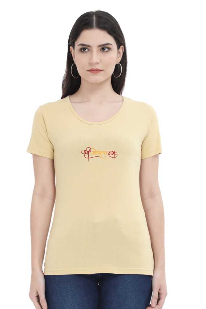 Shree Ganeshay Namah - TrendsOnMove Graphic Printed T-Shirt